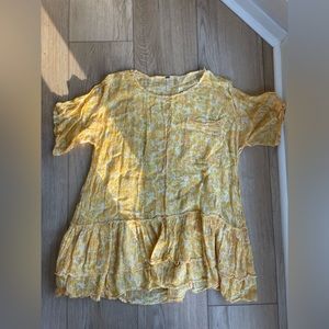 Free People Floral Shift Dress